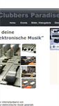 Mobile Screenshot of clubbersparadise.de